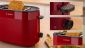Тостер Bosch TAT2M124, 950 W - червен - 579857