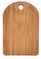 Бамбукова дъска Horecano с овал 21,5 x 32,2 x 1,9 см - 561928