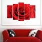 Декоративен панел за стена червена роза Vivid Home - 111125