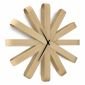Дървен часовник за стена Umbra Ribbonwood - 241234
