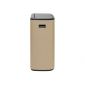 Кош за смет Brabantia Bo Touch Mineral Golden Beach, 2 x 30 л - 198979