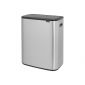 Кош за смет Brabantia Bo Touch Matt Steel Fingerprint Proof, 60 л - 199062