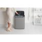 Кош за смет Brabantia Bo Touch Mineral Concrete Grey, 60 л - 199105