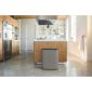 Кош за смет Brabantia Bo Touch Mineral Concrete Grey, 60 л - 199106