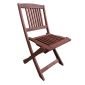Дървен сгъваем стол Muhler Meranti, 47 х 56 х 84 см - 207639