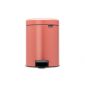 Кош за смет Brabantia NewIcon Pedal Terracotta Pink, 5 л - 199488