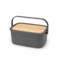 Кутия за хляб Brabantia Nic Dark Grey - 200130