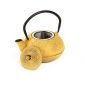 Чугунен чайник с цедка Luigi Ferrero FR-8350Y 500ml, жълт - 239003