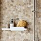 Рафт за душ с приставка за почистване Brabantia MindSet, White - 248873