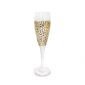 Чаша за шампанско Bohemia 1845 Nicolette Golden Marble 180 мл - 6 броя - 253099