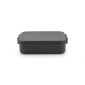 Кутия за обяд Brabantia Make&Take 1.1 л, Dark Grey - 412834