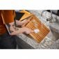 Бамбукова дъска и нож за хляб Fiskars Functional Form - 584496