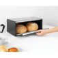 Кутия за хляб Brabantia Fall Front Matt Black - 601105