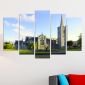 Декоративни панели за стена с изглед от Дъблин Vivid Home - 58892