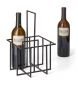 Метална кошница / стойка за вино Philippi Cubo - черна - 235967