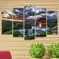 Декоративен панел за стена с приказен китайски изглед Vivid Home - 58503
