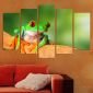 Декоративен панел за стена с цветен зоо мотив - екзотична жаба Vivid Home - 59653