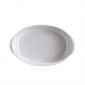  Керамична тава Emile Henry Oval Oven Dish 35х22,5 см - цвят бял - 242178