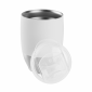 Двустенна термо чаша Asobu Imperial Coffeе 300 мл - цвят бял/инокс - 221394