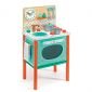 Детска играчка дървената кухня на Лео Djeco - 161053