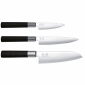Комплект от три ножа KAI Wasabi Black - 165747
