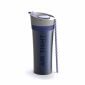 Двустенна термо чаша с вакуумна изолация и система AIR PUMP Asobu Fresh N Go 500 мл - цвят син - 167176
