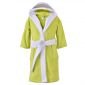 Детски халат за баня PNG зелен/бял цвят, различни размери - 168975