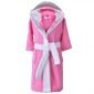 Детски халат за баня PNG розов/бял цвят, различни размери - 168988