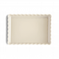 Керамична провоъгълна форма за тарт Emile Henry Deep Rectangular Tart Dish 33,5/24 см - цвят екрю - 178500