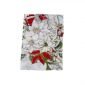 Хавлиена кърпа DF печат PNG ‘Посребрени Цветя‘, 30/50 см - 176656