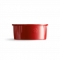 Керамична купа за суфле Emile Henry Souffle Baking Dish 23 см - цвят червен - 178093