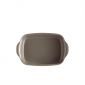 Керамична правоъгълна форма за печене Emile Henry Small Rectangular Oven Dish 30/19 см - цвят бежов - 178292