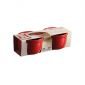Комплект 2 броя керамични купички / рамекини Emile Henry Ramekins Set N°9 - цвят червен - 177361