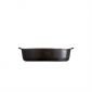 Керамична овална форма за печене Emile Henry Small Oval Oven Dish 27,5/17,5 см - цвят черен - 178333