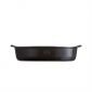 Керамична овална форма за печене Emile Henry Oval Oven Dish 35/22,5 см - цвят черен - 178504