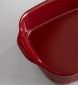 Керамична провоъгълна форма за печене Emile Henry Small Rectangular Oven Dish 30/19 см - цвят червен - 177574