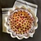 Керамична форма за пай Emile Henry Ruffled Pie Dish 27 см - цвят екрю - 177592