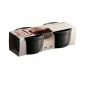 Комплект 2 броя керамични купички / рамекини Emile Henry Ramekins Set N°10 - цвят черен - 181951