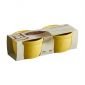 Комплект 2 броя керамични купички / рамекини Emile Henry Ramekins Set N°9 - цвят жълт - 182039