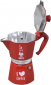 Кафеварка Bialetti "I Love Coffee" Moka Express Red 6 чаши - червена - 589154