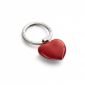Ключодържател сърце Philippi Sweetheart, червено / хром - 159800