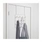 Органайзер с 14 броя закачалки за стена / врата Umbra Estique - цвят бял - 156023