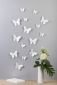Комплект декорация за стена Umbra Mariposa - 9 броя пеперуди - 3 размера - цвят бял - 156049