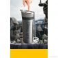 Двустенна термо чаша с вакуумна изолация и система AIR PUMP Asobu Fresh N Go 500 мл - цвят сребрист - 167179