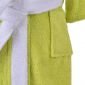 Детски халат за баня PNG зелен/бял цвят, различни размери - 168979
