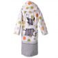 Детски халат за баня PNG DF печат, размер M - 169049
