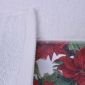 Хавлиена кърпа с бордюр PNG ‘Коледна Звезда‘, 30/50 см - 176620