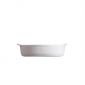 Керамична овална форма за печене Emile Henry Small Oval Oven Dish 27,5/17,5 см - цвят бял - 178334