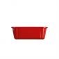 Керамична провоъгълна форма за печене Emile Henry Small Loaf Dish 24/11 см - цвят червен - 181929