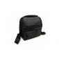 Термоизолираща чанта за храна с 2 джоба Nerthus - черен цвят - 184878